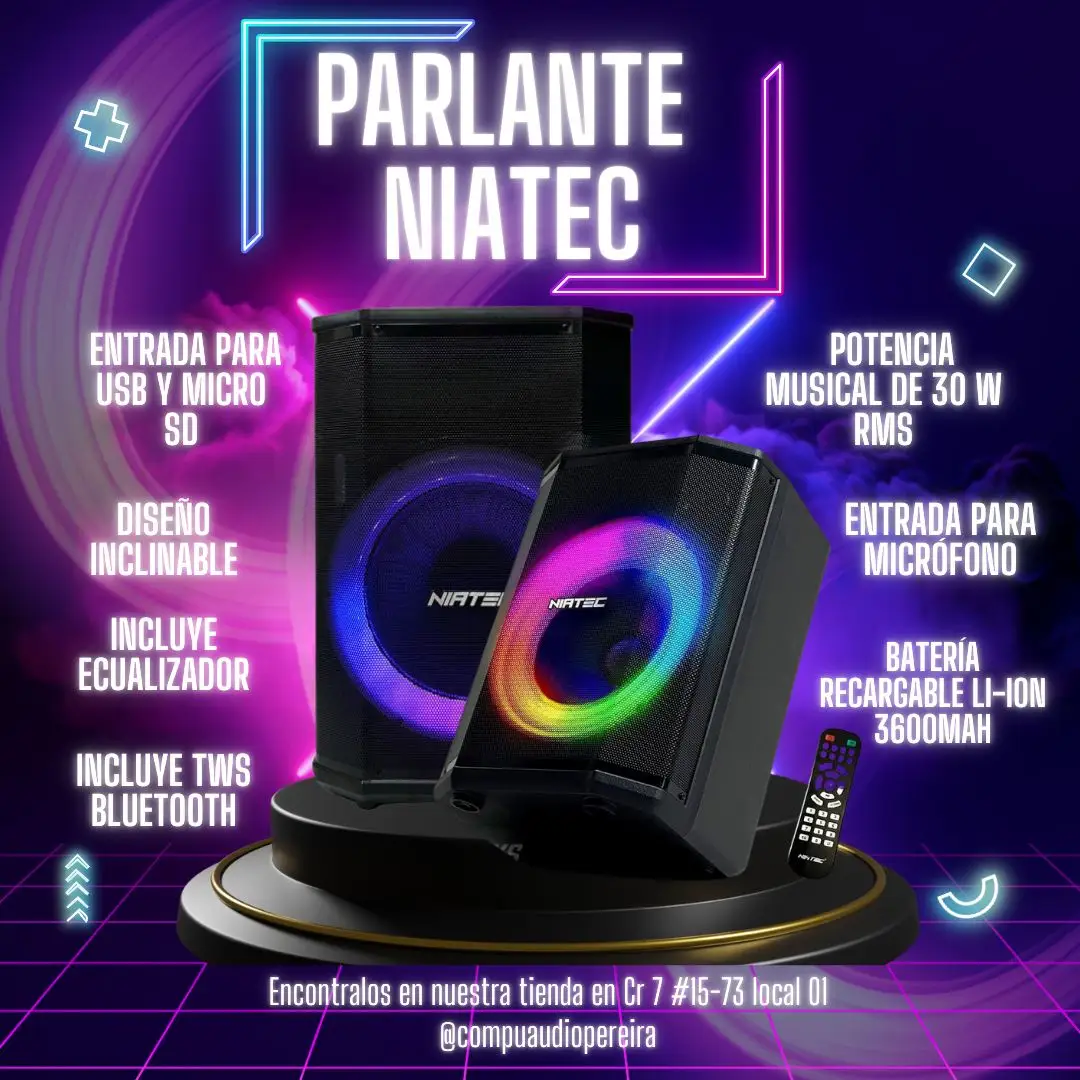 Parlante Niatec